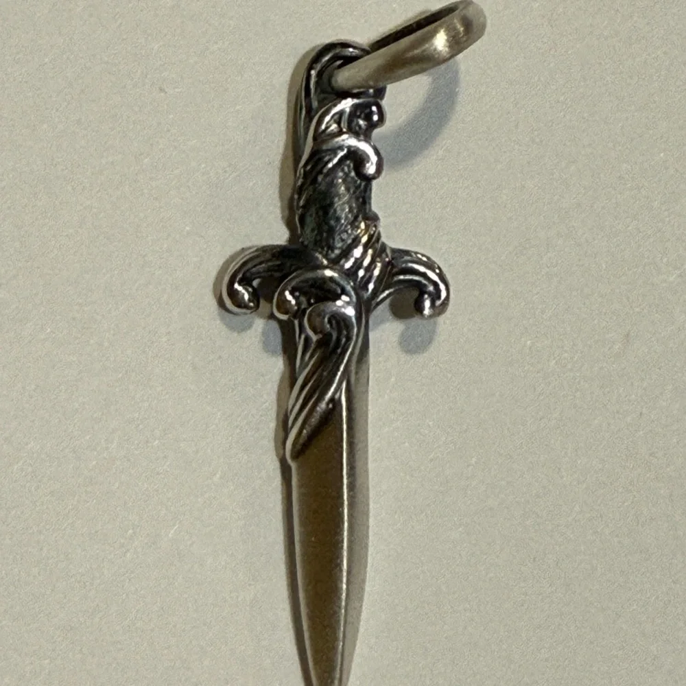 David Yurman Sterling Silver Dagger Pendent